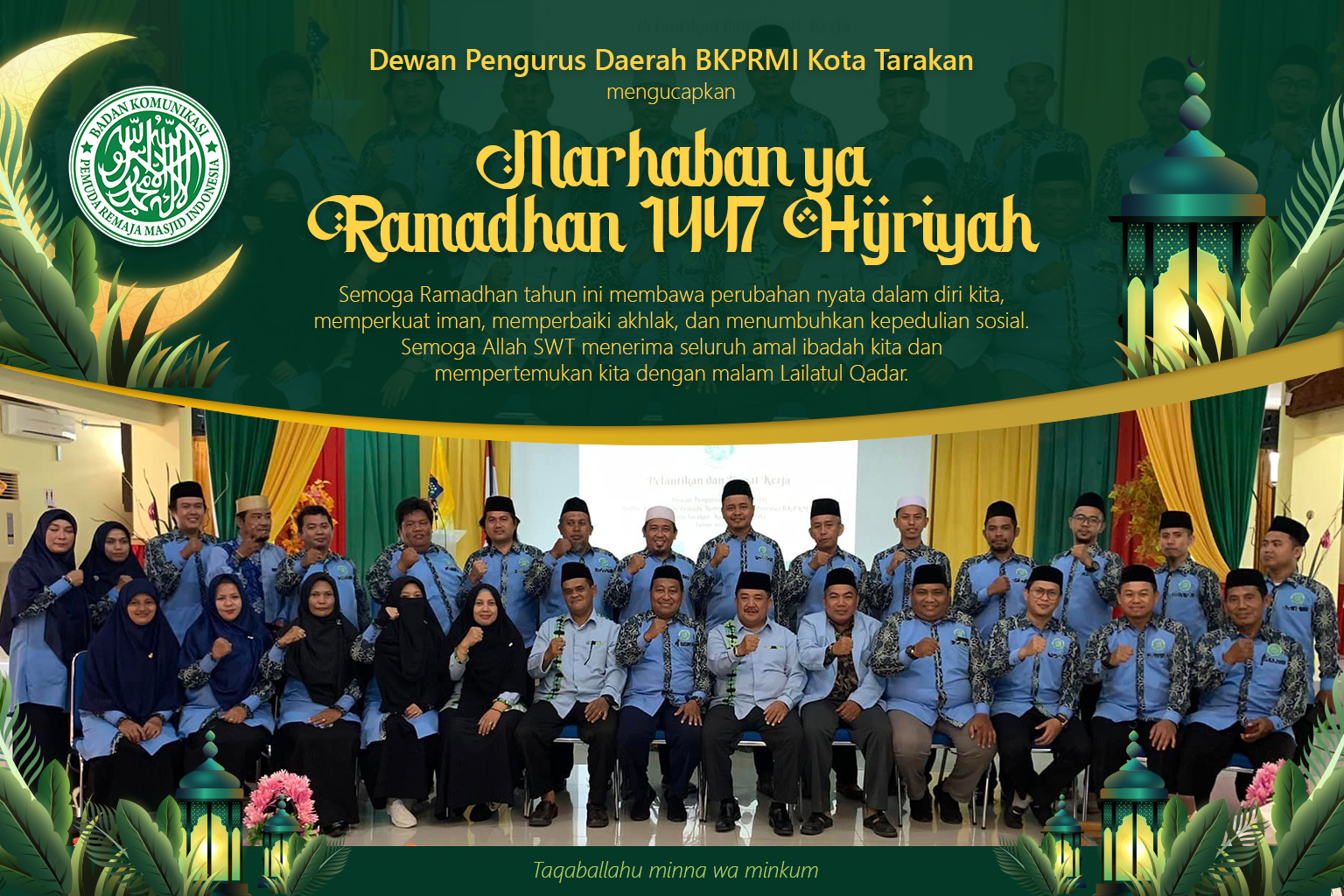 Ramadhan 1447 H sebagai Momentum Pemuda Masjid Menguatkan Iman dan Kepedulian